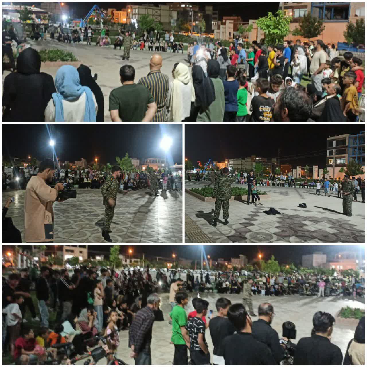 نمایش خیابانی “علاج در وطن” در الیگودرز به روی صحنه رفت 