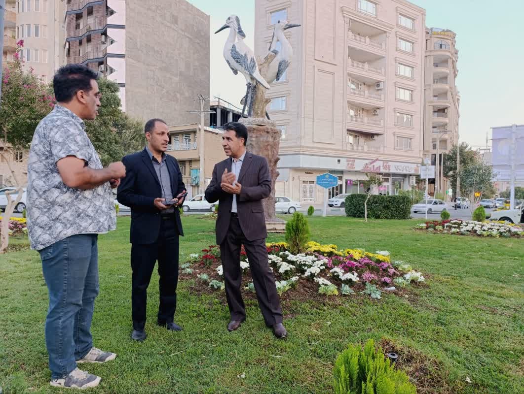 آغاز طرح تحول فضای سبز شهری آغاز طرح تحول فضای سبز شهری